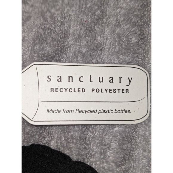 Sanctuary Wide Leg Pants Drawstring‎ Waist Casual Comfy Black Size XS NWT $109 - Picture 7 of 11